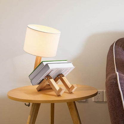 Fun Robot Desk Lamp with Book Stand