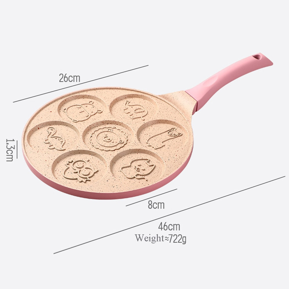 Fun Animal Pancake Non Stick Frying Pan