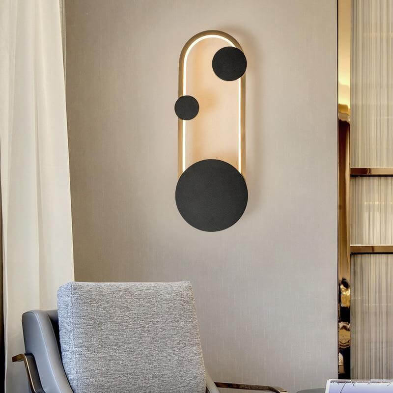 Simple Elegant LED Wooden Wall Light
