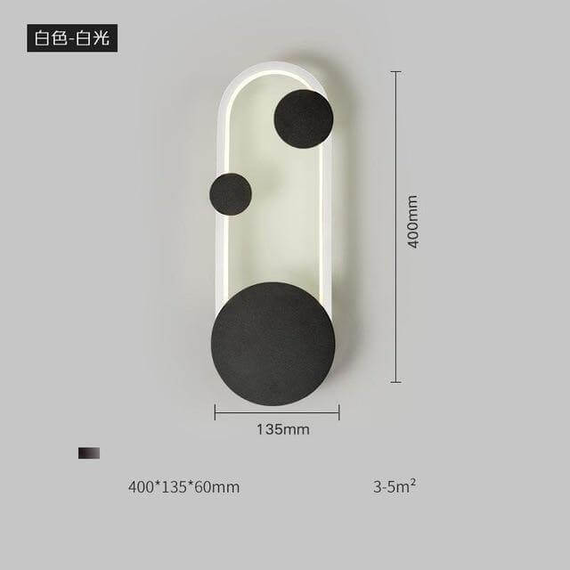 Simple Elegant LED Wooden Wall Light