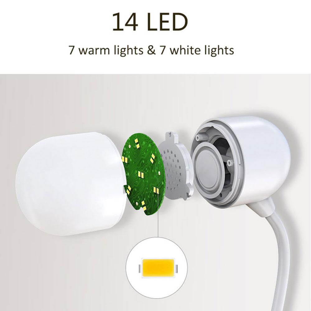 Wireless Charging LED Desk Lamp with Bluetooth Speaker