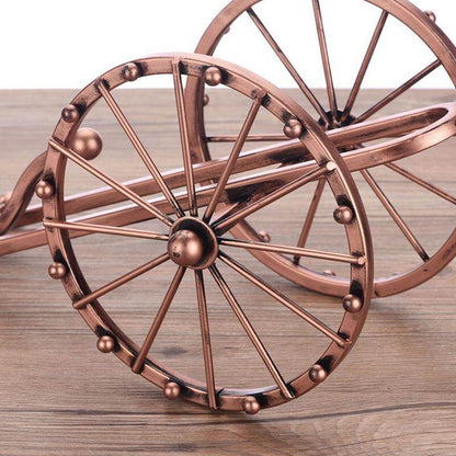 Vintage Metal Barrel Wine Rack
