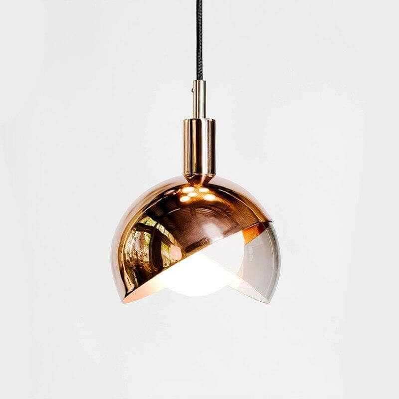 Elegant Single Glass Pendant Light