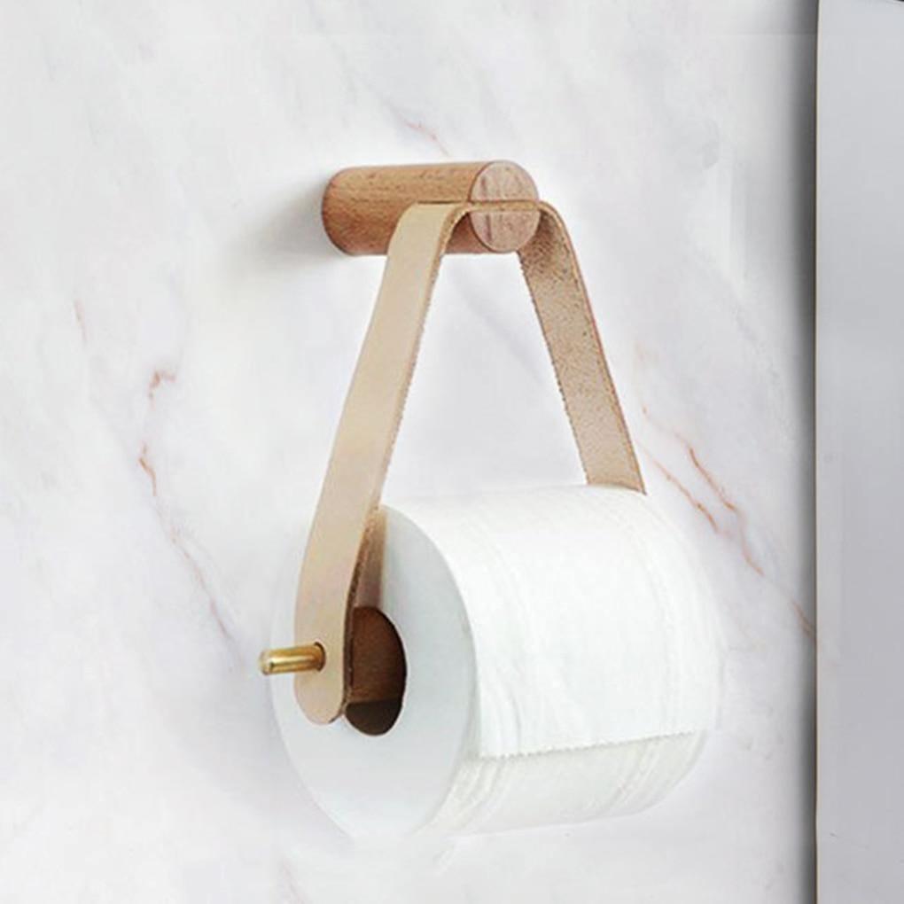 Luxury Wooden Toilet Paper Stand - Cofik