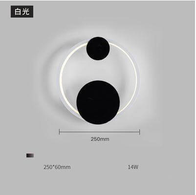 Simple Elegant LED Wooden Wall Light