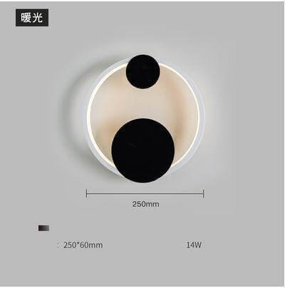 Simple Elegant LED Wooden Wall Light