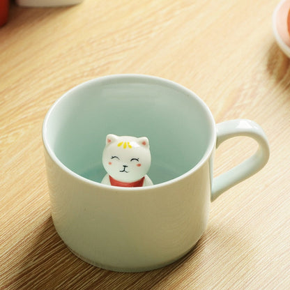 Fun Animated Animal Coffee Mugs
