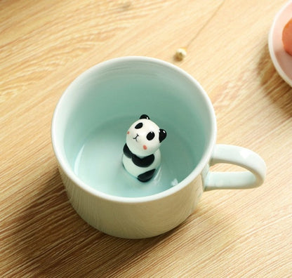 Fun Animated Animal Coffee Mugs