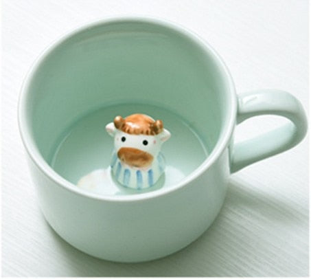 Fun Animated Animal Coffee Mugs