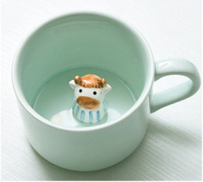Fun Animated Animal Coffee Mugs