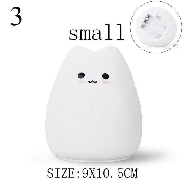 Fun LED Cat Nightlight Lamp