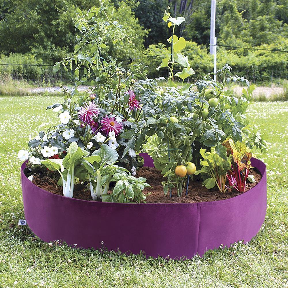 Simple Outdoor Fabric Planter Bed