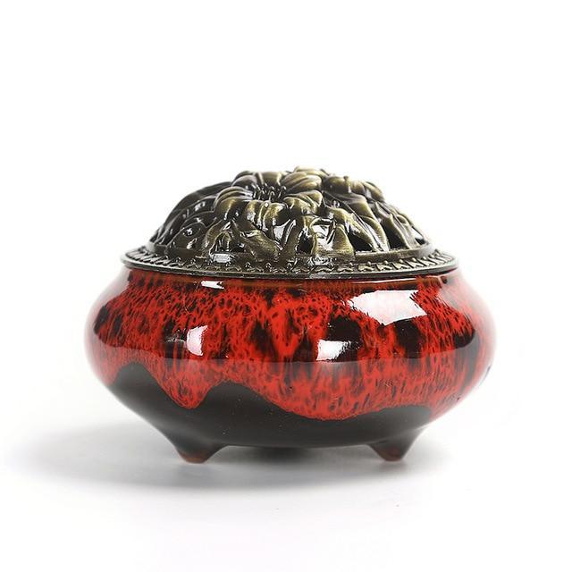 Decorative Clay Incense Holders
