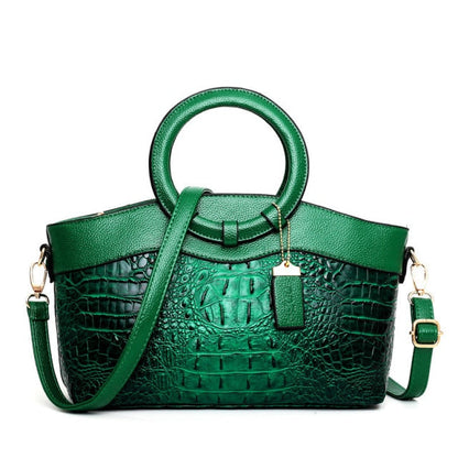 Genuine Leather Tote Handbag