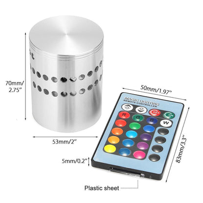 Colorful Spiral RGB LED Mood Lamp