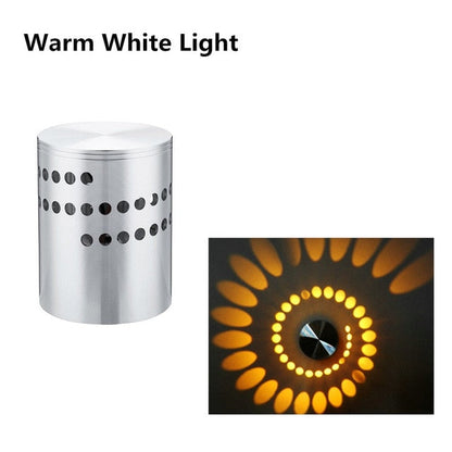 Colorful Spiral RGB LED Mood Lamp