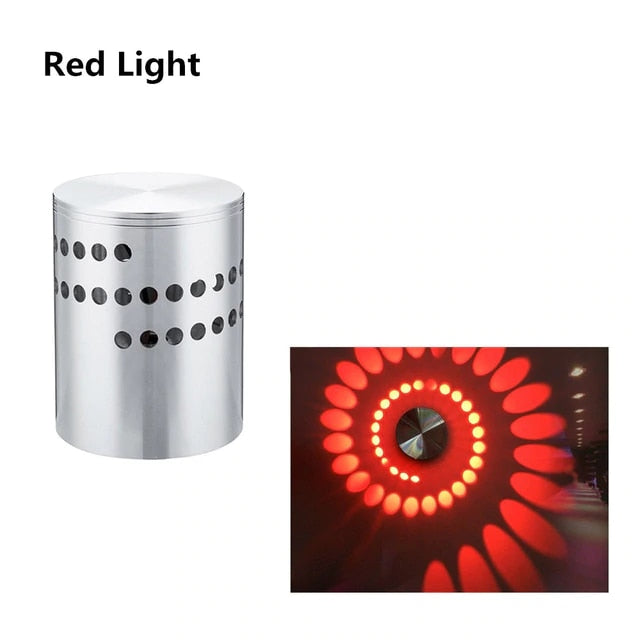 Colorful Spiral RGB LED Mood Lamp