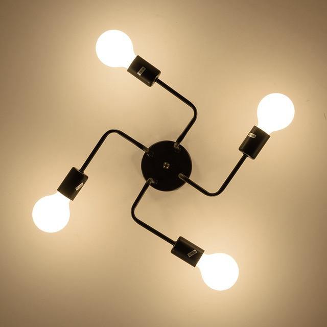 Contemporary Iron Crystal Chandelier - Cofik