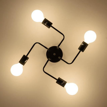 Contemporary Iron Crystal Chandelier - Cofik