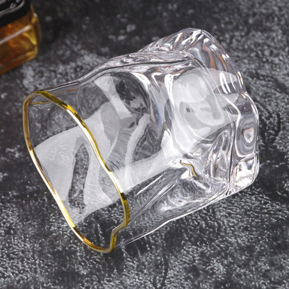 Unique Pattern Whiskey Glass Set