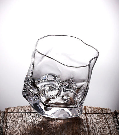 Unique Pattern Whiskey Glass Set