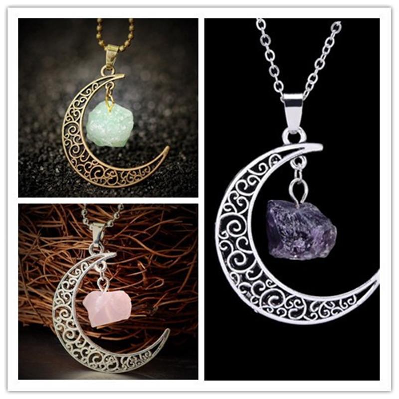 Natural Stone Pendant Necklaces - Cofik