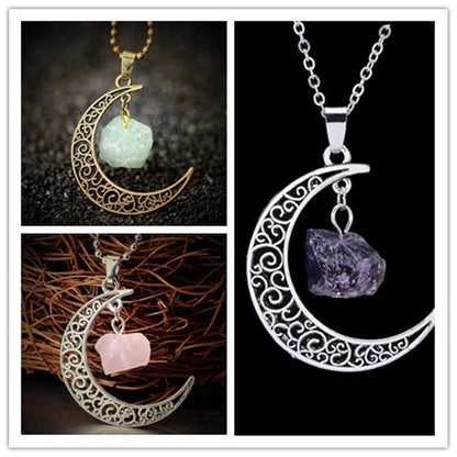 Natural Stone Pendant Necklaces - Cofik