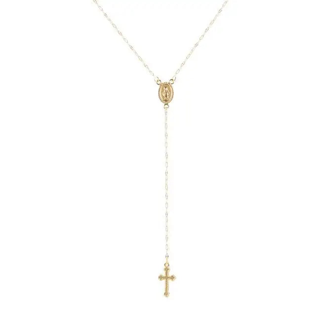 Beautiful Catholic Prayer Bead Necklace