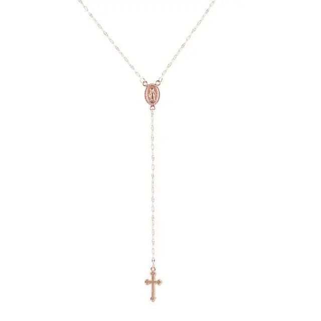 Beautiful Catholic Prayer Bead Necklace
