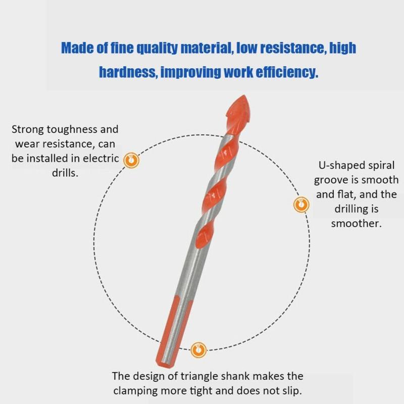 Heavy Duty Steel Drill Bits Set