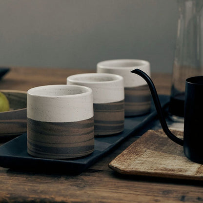 Vintage Asian Style Ceramic Coffee Mug