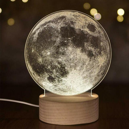 Colorful LED Globe Night Light Lamp