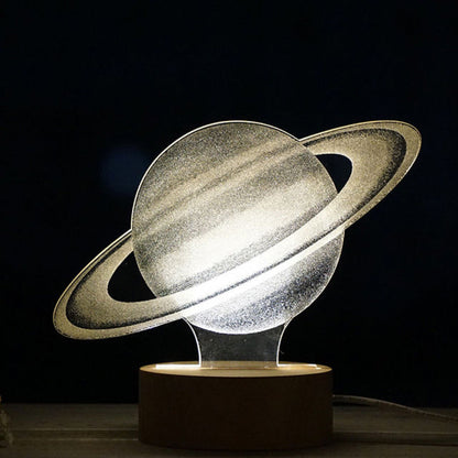 Colorful LED Globe Night Light Lamp