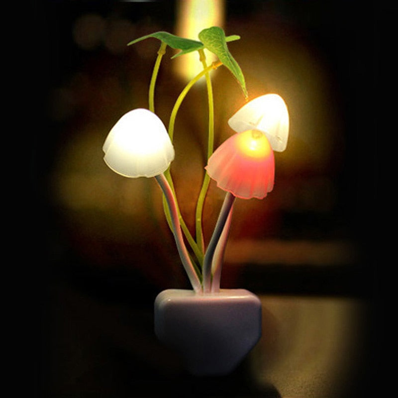 Colorful Fun Mushroom Table Lamp - Cofik