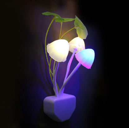 Colorful Fun Mushroom Table Lamp
