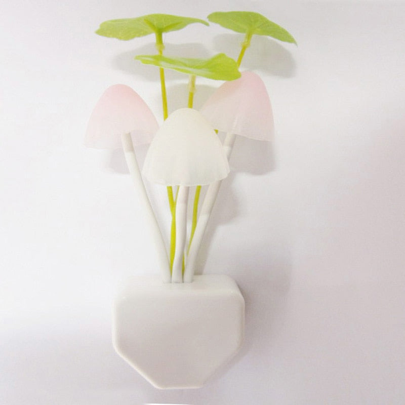 Colorful Fun Mushroom Table Lamp