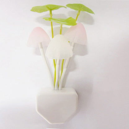 Colorful Fun Mushroom Table Lamp