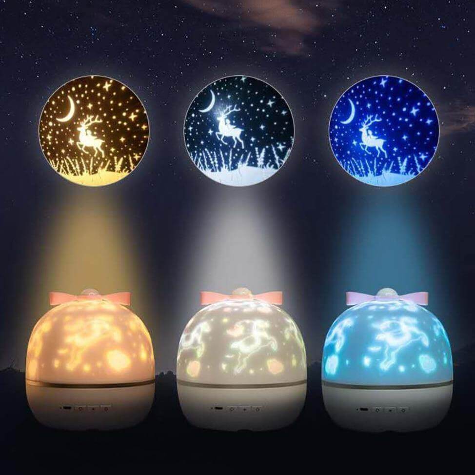 Flexible Spin Projection Table Lamp - Cofik