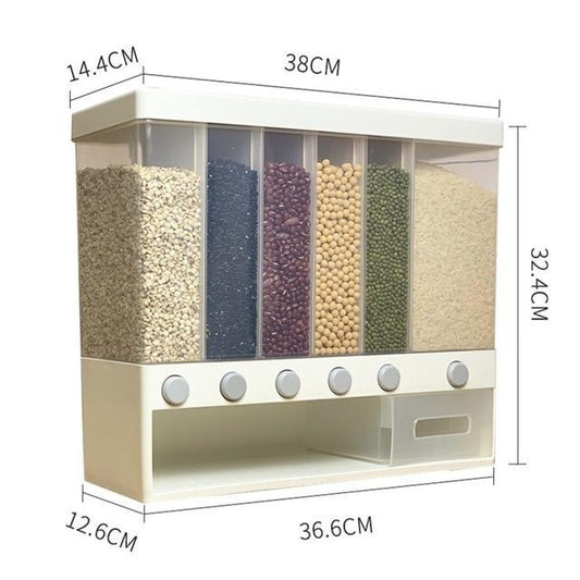 Automatic Wall Mount Pet Food Container - Cofik