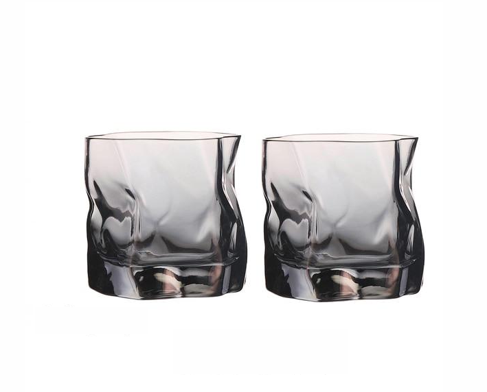 Unique Pattern Whiskey Glass Set