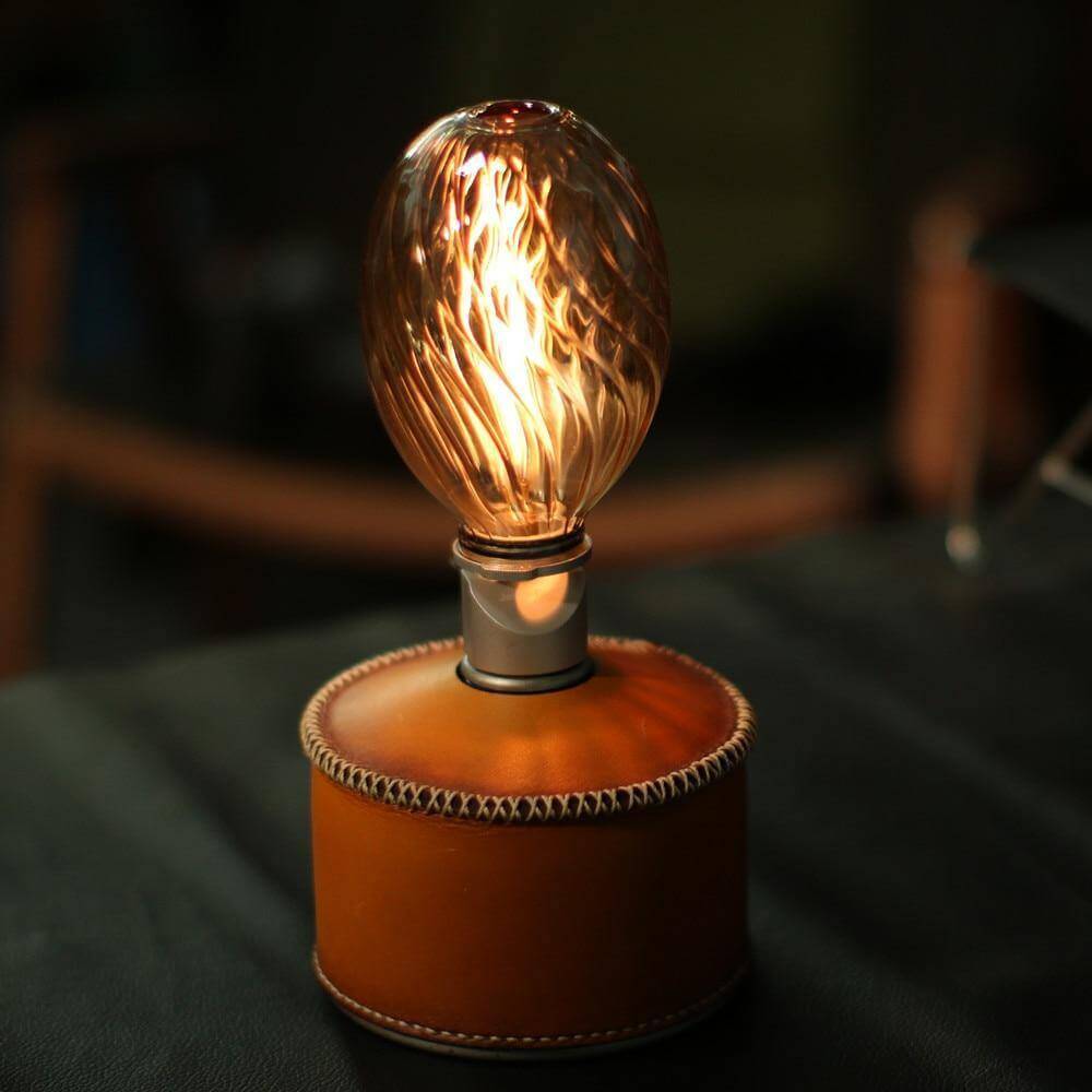 Outdoor Glass Camping Lantern Light