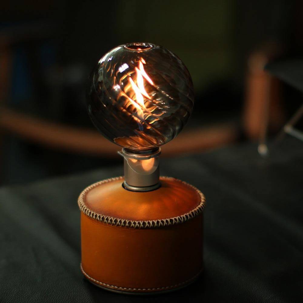 Outdoor Glass Camping Lantern Light