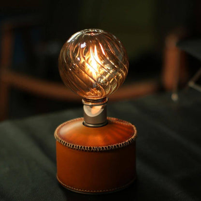 Outdoor Glass Camping Lantern Light