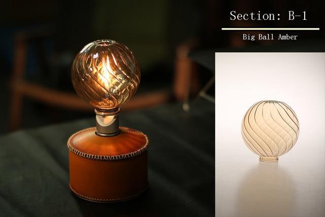 Outdoor Glass Camping Lantern Light