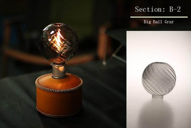 Outdoor Glass Camping Lantern Light