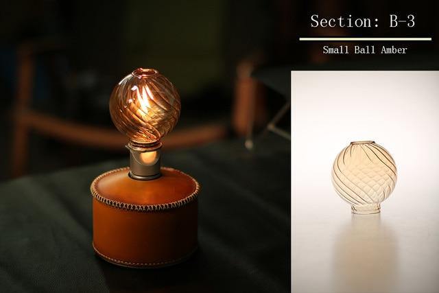 Outdoor Glass Camping Lantern Light