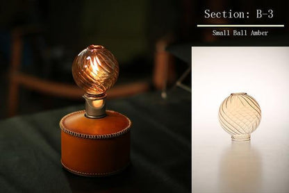 Outdoor Glass Camping Lantern Light