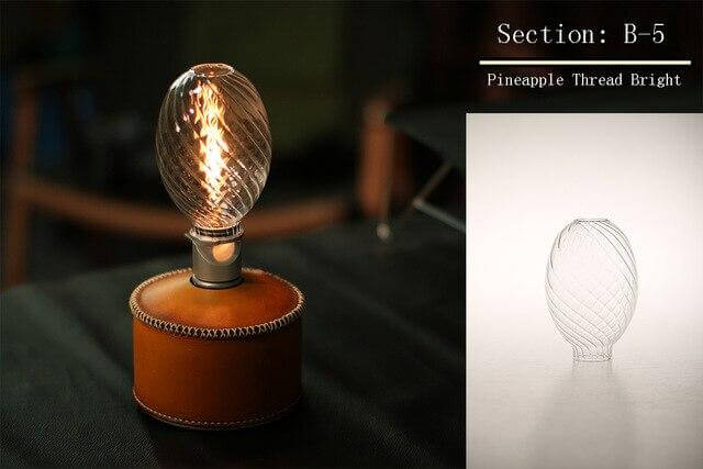 Outdoor Glass Camping Lantern Light