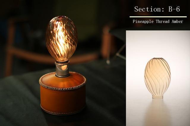 Outdoor Glass Camping Lantern Light
