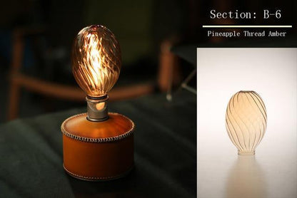 Outdoor Glass Camping Lantern Light